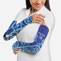 Northland Custom Rugby New Zealand Arm Sleeves Aotearoa Maori Pukana Tiki Mascot