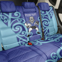 Northland Custom Rugby New Zealand Back Car Seat Cover Aotearoa Maori Pukana Tiki Mascot