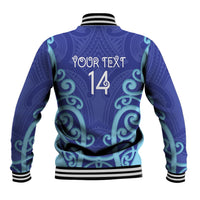 Northland Custom Rugby New Zealand Baseball Jacket Aotearoa Maori Pukana Tiki Mascot