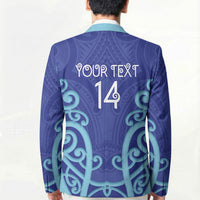 Northland Custom Rugby New Zealand Blazer Aotearoa Maori Pukana Tiki Mascot