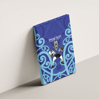 Northland Custom Rugby New Zealand Canvas Wall Art Aotearoa Maori Pukana Tiki Mascot