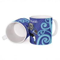 Northland Rugby New Zealand Ceramic Mug Aotearoa Maori Pukana Tiki Mascot