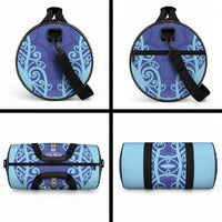 Northland Custom Rugby New Zealand Duffle Bag Aotearoa Maori Pukana Tiki Mascot