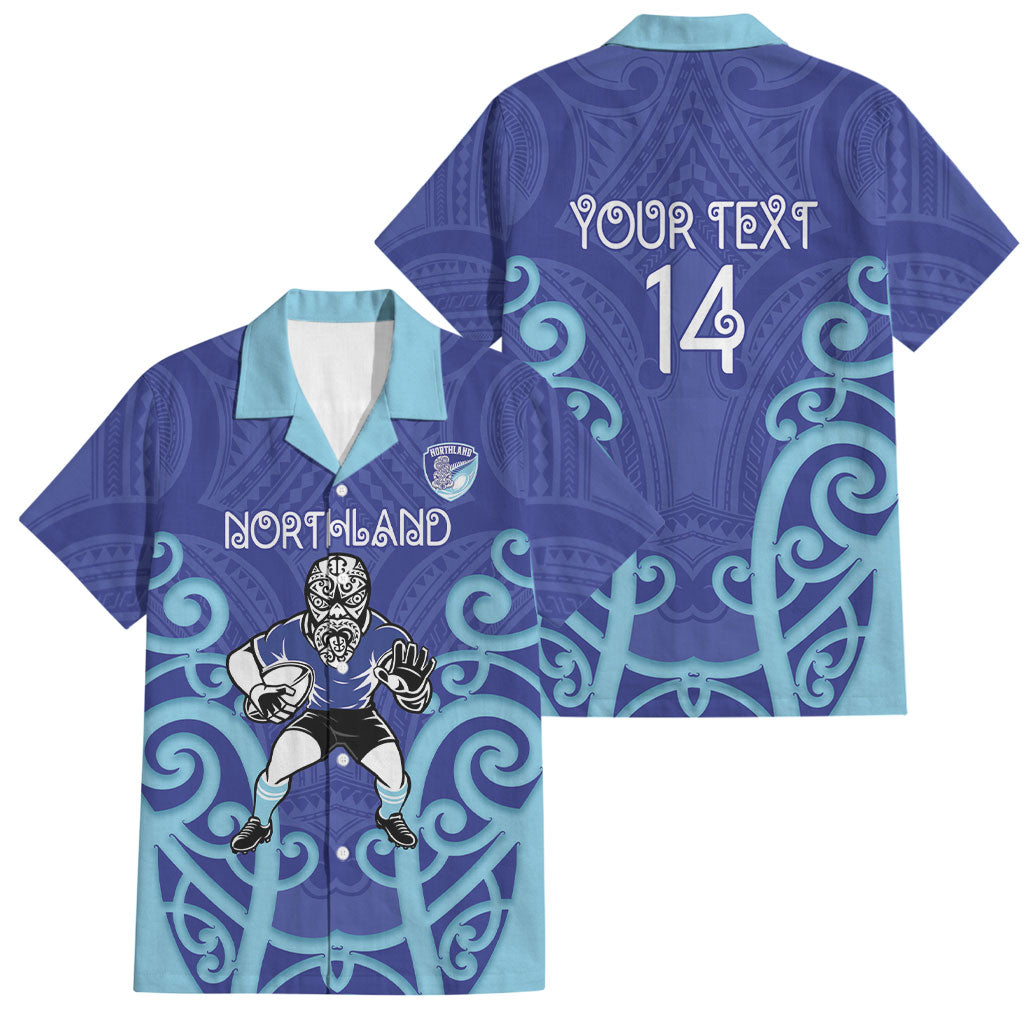 Northland Custom Rugby New Zealand Family Matching Off Shoulder Maxi Dress and Hawaiian Shirt Aotearoa Maori Pukana Tiki Mascot