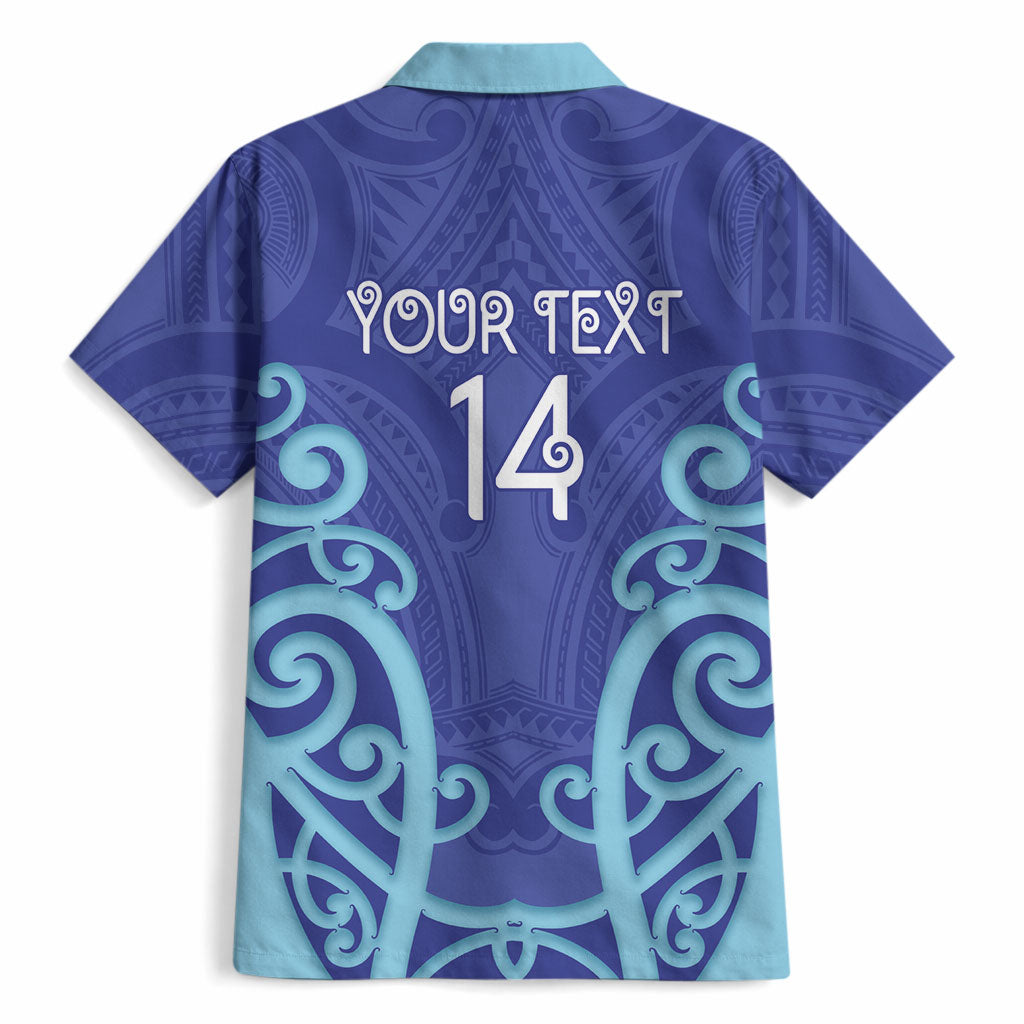 Northland Custom Rugby New Zealand Hawaiian Shirt Aotearoa Maori Pukana Tiki Mascot