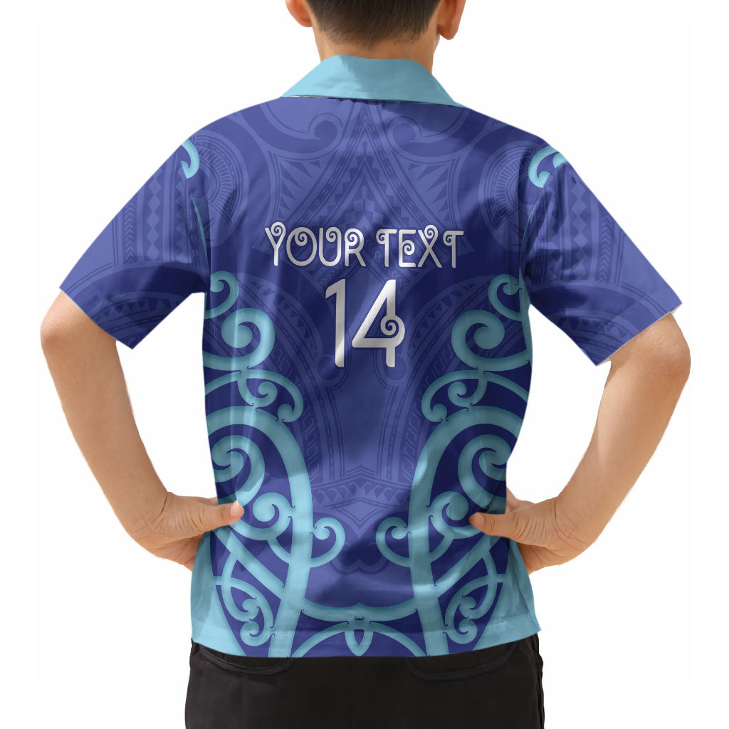 Northland Custom Rugby New Zealand Hawaiian Shirt Aotearoa Maori Pukana Tiki Mascot