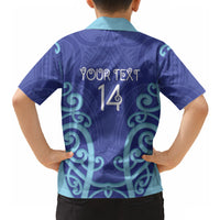 Northland Custom Rugby New Zealand Hawaiian Shirt Aotearoa Maori Pukana Tiki Mascot