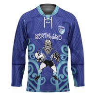 Northland Custom Rugby New Zealand Hockey Jersey Aotearoa Maori Pukana Tiki Mascot