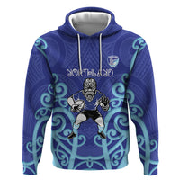 Northland Custom Rugby New Zealand Hoodie Aotearoa Maori Pukana Tiki Mascot