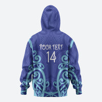 Northland Custom Rugby New Zealand Hoodie Aotearoa Maori Pukana Tiki Mascot