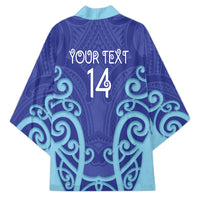 Northland Custom Rugby New Zealand Kimono Aotearoa Maori Pukana Tiki Mascot