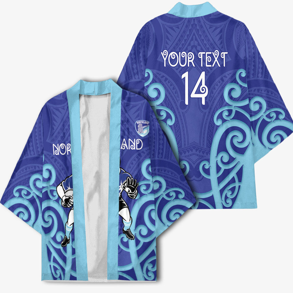 Northland Custom Rugby New Zealand Kimono Aotearoa Maori Pukana Tiki Mascot