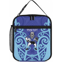 Northland Custom Rugby New Zealand Lunch Bag Aotearoa Maori Pukana Tiki Mascot