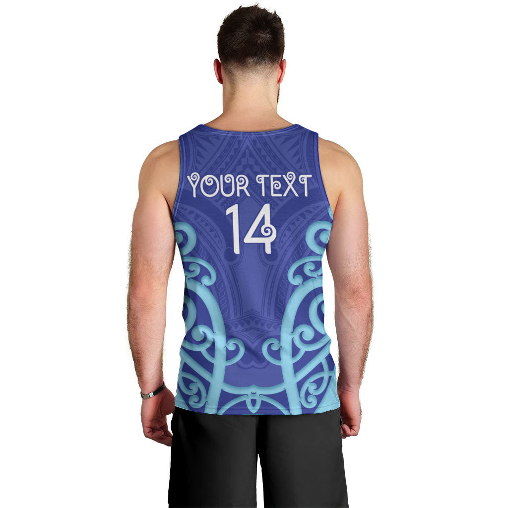 Northland Custom Rugby New Zealand Men Tank Top Aotearoa Maori Pukana Tiki Mascot