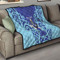 Northland Custom Rugby New Zealand Quilt Aotearoa Maori Pukana Tiki Mascot