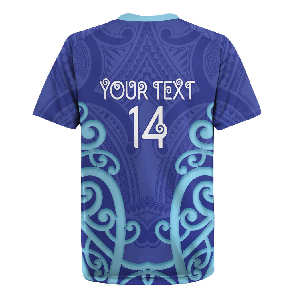 Northland Custom Rugby New Zealand Rugby Jersey Aotearoa Maori Pukana Tiki Mascot