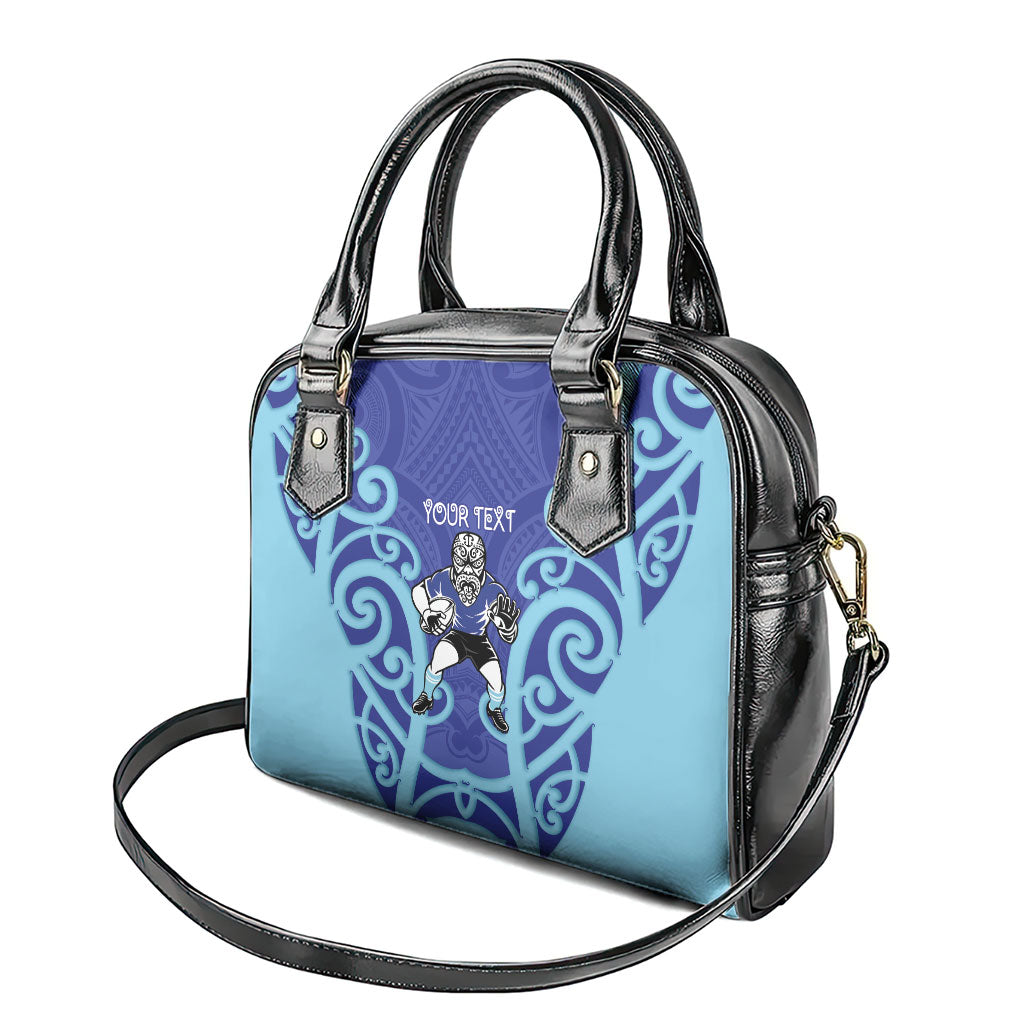 Northland Custom Rugby New Zealand Shoulder Handbag Aotearoa Maori Pukana Tiki Mascot