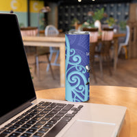 Northland Rugby New Zealand Skinny Tumbler Aotearoa Maori Pukana Tiki Mascot