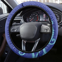 Northland Rugby New Zealand Steering Wheel Cover Aotearoa Maori Pukana Tiki Mascot
