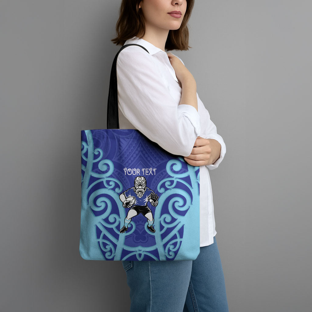 Northland Custom Rugby New Zealand Tote Bag Aotearoa Maori Pukana Tiki Mascot