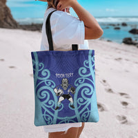 Northland Custom Rugby New Zealand Tote Bag Aotearoa Maori Pukana Tiki Mascot