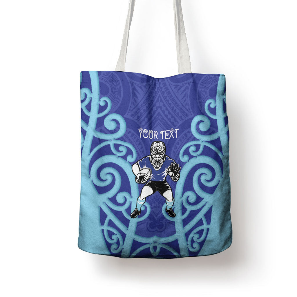 Northland Custom Rugby New Zealand Tote Bag Aotearoa Maori Pukana Tiki Mascot