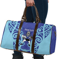 Northland Custom Rugby New Zealand Travel Bag Aotearoa Maori Pukana Tiki Mascot