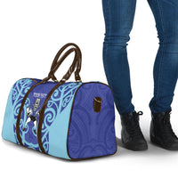 Northland Custom Rugby New Zealand Travel Bag Aotearoa Maori Pukana Tiki Mascot