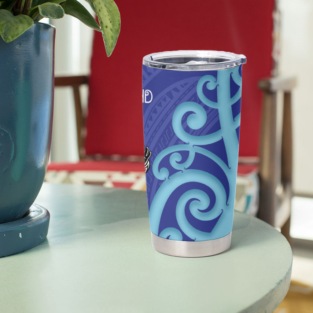 Northland Rugby New Zealand Tumbler Cup Aotearoa Maori Pukana Tiki Mascot