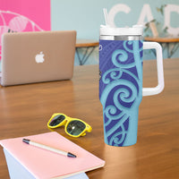 Northland Rugby New Zealand Tumbler With Handle Aotearoa Maori Pukana Tiki Mascot
