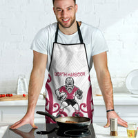 North Harbour Rugby New Zealand Apron Aotearoa Maori Pukana Tiki Mascot