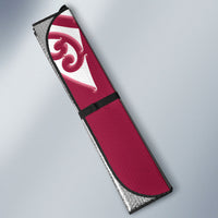 North Harbour Rugby New Zealand Auto Sun Shade Aotearoa Maori Pukana Tiki Mascot