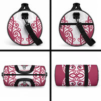 North Harbour Rugby New Zealand Duffle Bag Aotearoa Maori Pukana Tiki Mascot