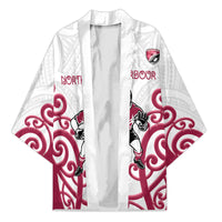 North Harbour Custom Rugby New Zealand Kimono Aotearoa Maori Pukana Tiki Mascot