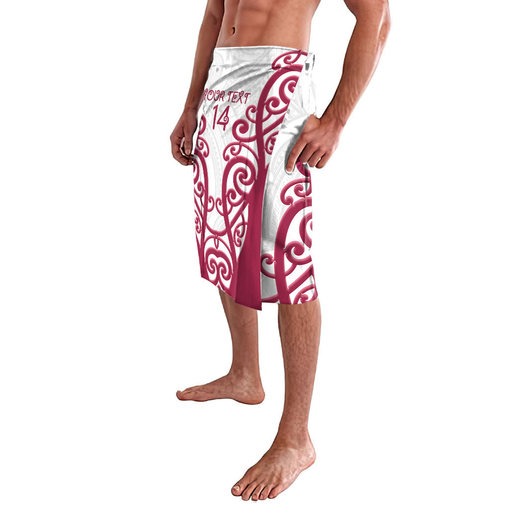 North Harbour Custom Rugby New Zealand Lavalava Aotearoa Maori Pukana Tiki Mascot