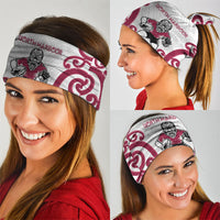 North Harbour Rugby New Zealand Neck Gaiter Aotearoa Maori Pukana Tiki Mascot