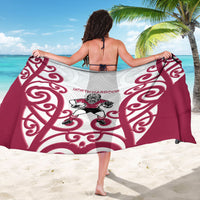 North Harbour Rugby New Zealand Sarong Aotearoa Maori Pukana Tiki Mascot