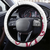 North Harbour Rugby New Zealand Steering Wheel Cover Aotearoa Maori Pukana Tiki Mascot
