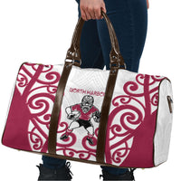 North Harbour Rugby New Zealand Travel Bag Aotearoa Maori Pukana Tiki Mascot