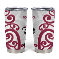 North Harbour Rugby New Zealand Tumbler Cup Aotearoa Maori Pukana Tiki Mascot