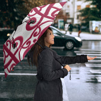 North Harbour Rugby New Zealand Umbrella Aotearoa Maori Pukana Tiki Mascot