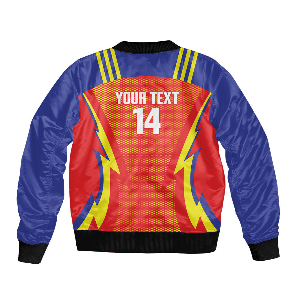 Namosi Fiji 2026 Rugby Custom Bomber Jacket Kwaca Na Vatu LT14 - Polynesian Pride