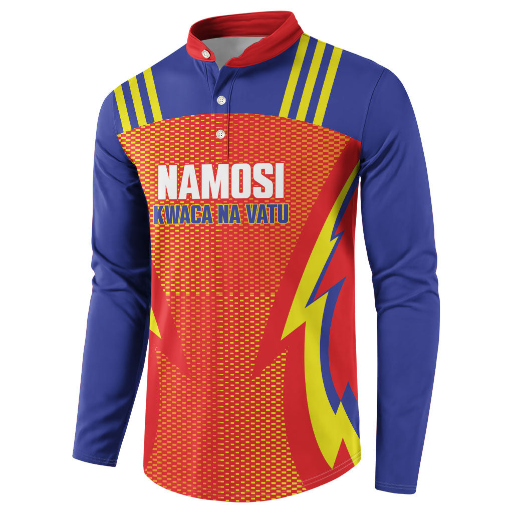 Namosi Fiji 2026 Rugby Custom Button Sweatshirt Kwaca Na Vatu LT14 - Polynesian Pride