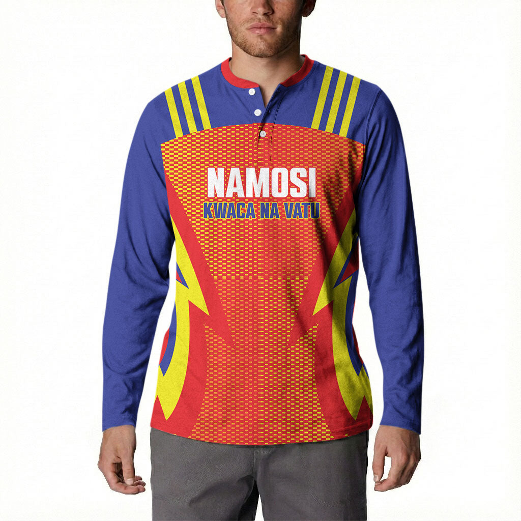 Namosi Fiji 2026 Rugby Custom Button Sweatshirt Kwaca Na Vatu LT14 - Polynesian Pride