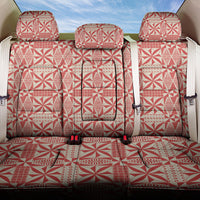 Red Ngatu Pattern Malo e Lelei Tonga Back Car Seat Cover