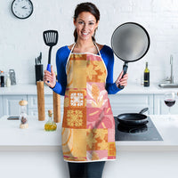 Aloha Hawaii Quilt Floral Patchwork Style Apron
