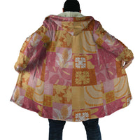 Aloha Hawaii Quilt Floral Patchwork Style Cloak