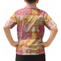 Aloha Hawaii Quilt Floral Patchwork Style Hawaiian Shirt