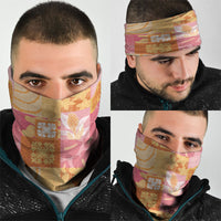 Aloha Hawaii Quilt Floral Patchwork Style Neck Gaiter