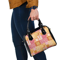 Aloha Hawaii Quilt Floral Patchwork Style Shoulder Handbag